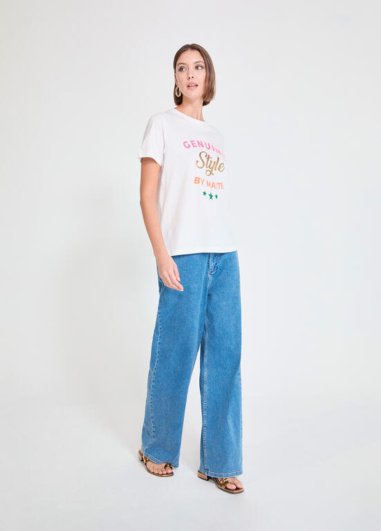 T-SHIRT MAITE GENUINE STYLE MULTICOLOR - Carla Valente