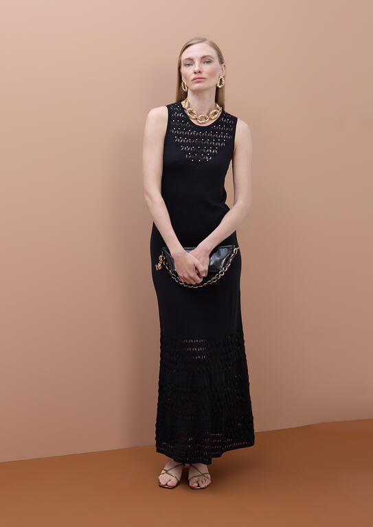 VESTIDO MAITE DECOTE RECORTADO - Carla Valente