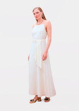 VESTIDO MAITE ALÇA FINA DECOTE RETO - Carla Valente