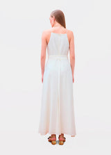 VESTIDO MAITE ALÇA FINA DECOTE RETO - Carla Valente