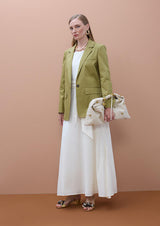 VESTIDO MAITE ALÇA FINA DECOTE RETO - Carla Valente