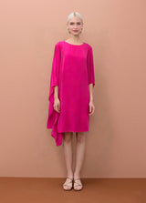 VESTIDO MAITE CURTO MANGA ASSIMÉTRICA - Carla Valente