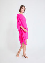 VESTIDO MAITE CURTO MANGA ASSIMÉTRICA - Carla Valente