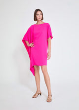 VESTIDO MAITE CURTO MANGA ASSIMÉTRICA - Carla Valente