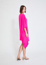 VESTIDO MAITE CURTO MANGA ASSIMÉTRICA - Carla Valente