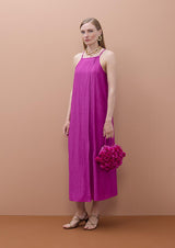 VESTIDO MAITE ALÇA FINA DECOTE RETO - Carla Valente