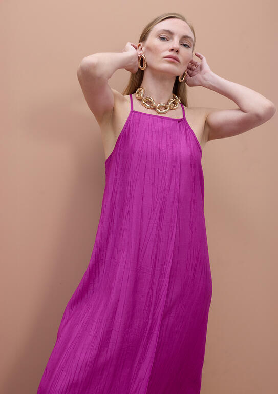 VESTIDO MAITE ALÇA FINA DECOTE RETO - Carla Valente