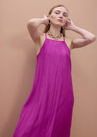 VESTIDO MAITE ALÇA FINA DECOTE RETO - Carla Valente