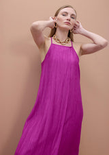 VESTIDO MAITE ALÇA FINA DECOTE RETO - Carla Valente