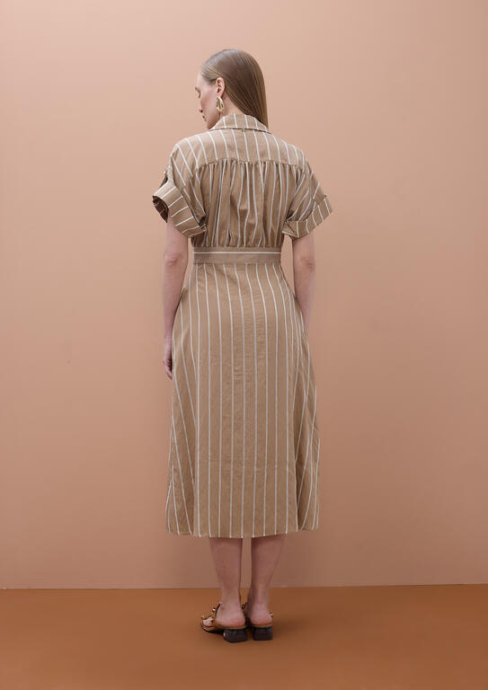 VESTIDO MAITE CAMISEIRO RISCAS - Carla Valente