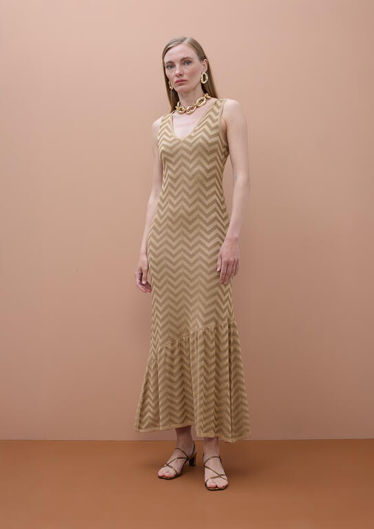 VESTIDO MAITE COM BAINHA ASSIMETRICA - Carla Valente