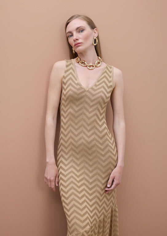 VESTIDO MAITE COM BAINHA ASSIMETRICA - Carla Valente