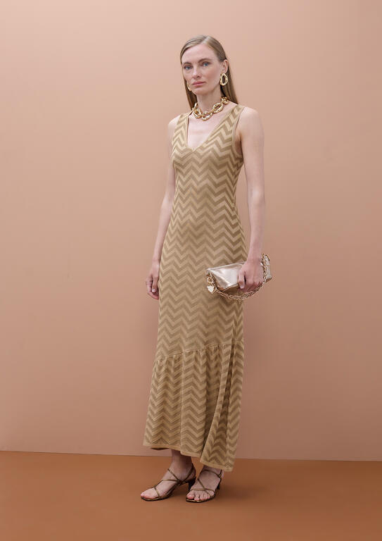 VESTIDO MAITE COM BAINHA ASSIMETRICA - Carla Valente