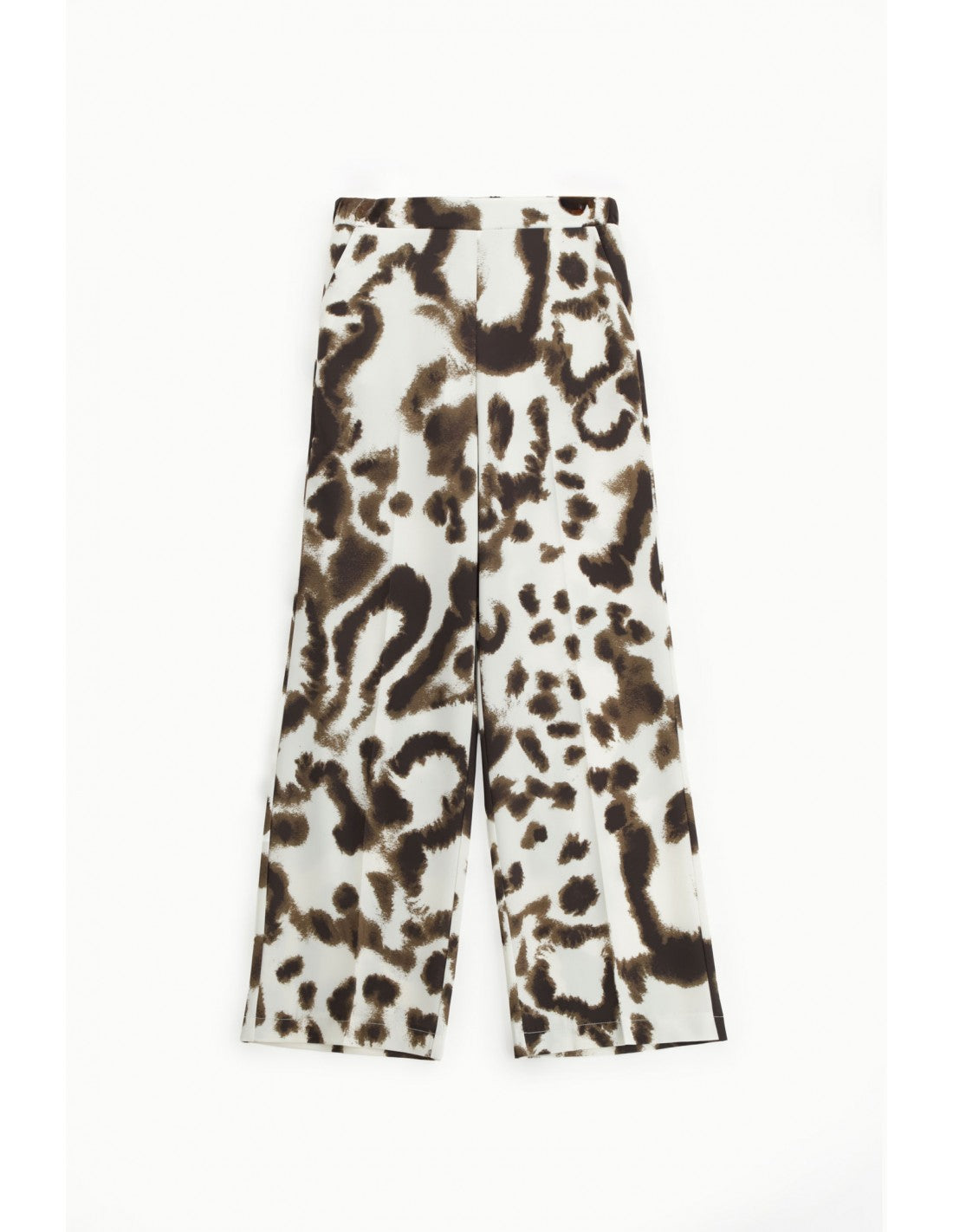 CALÇA IMPERIAL PALAZZO ANIMAL PRINT - Carla Valente