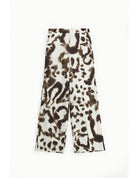 CALÇA IMPERIAL PALAZZO ANIMAL PRINT - Carla Valente