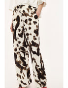 CALÇA IMPERIAL PALAZZO ANIMAL PRINT - Carla Valente
