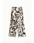 CALÇA IMPERIAL PALAZZO ANIMAL PRINT - Carla Valente
