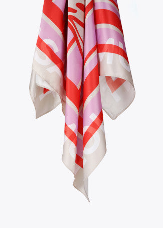 LENÇO LOLA CASADMNT ESTAMPADO CARA TIGRE 1981 - Carla Valente