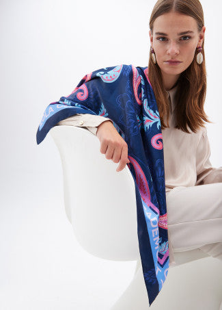 LENÇO LOLA CASADMNT ESTAMPADO PAISLEY - Carla Valente