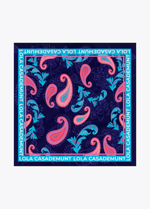 LENÇO LOLA CASADMNT ESTAMPADO PAISLEY - Carla Valente