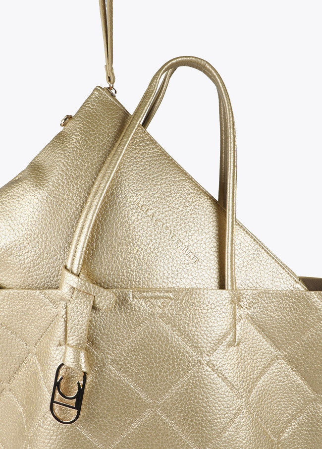 SHOPER BAG LOLA CASADMNT ECO PELE MONOGRAMA RHOMBUS - Carla Valente