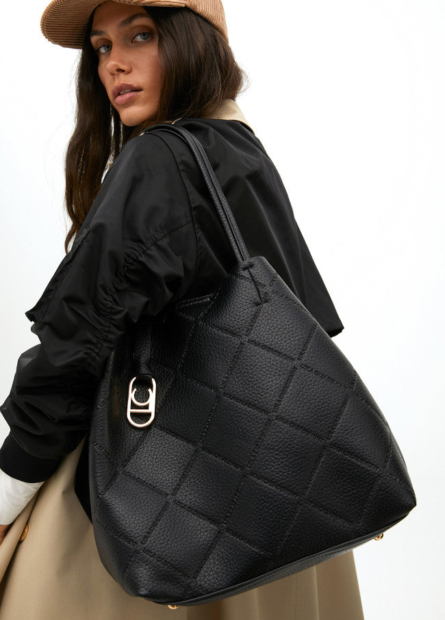 SHOPER BAG LOLA CASADMNT ECO PELE MONOGRAMA RHOMBUS - Carla Valente