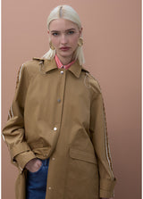 TRENCH COAT MAITE OVERSIZECOM FITAS PERSONALIZADAS - Carla Valente