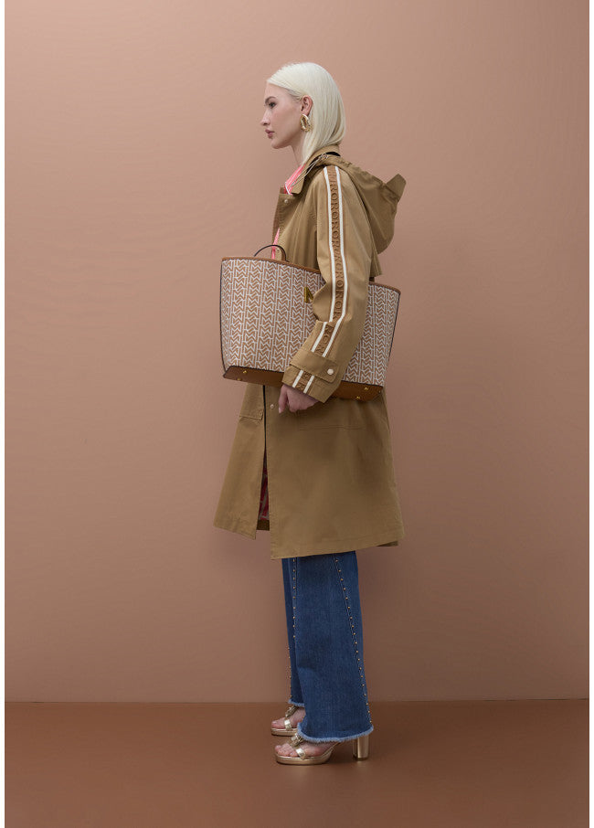 TRENCH COAT MAITE OVERSIZECOM FITAS PERSONALIZADAS - Carla Valente