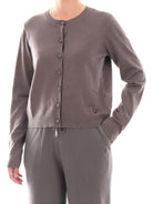 Cardigan Yes Zee M001 RU00 verde militar