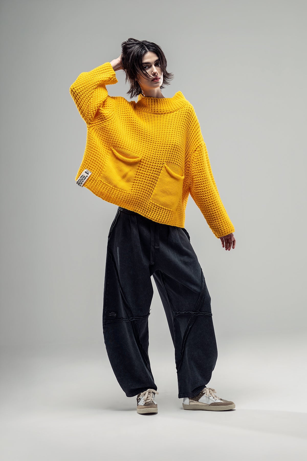 CAMISOLA DE MALHA VDR 20029 — Amarelo — fotografia oficial 6
