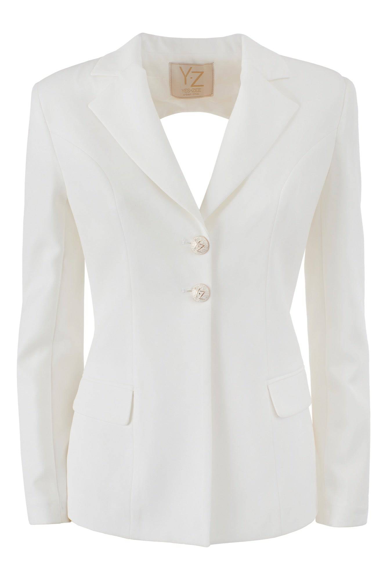 BLAZER YES ZEE TECIDO TÉCNICO ABERTUTA S - Carla Valente