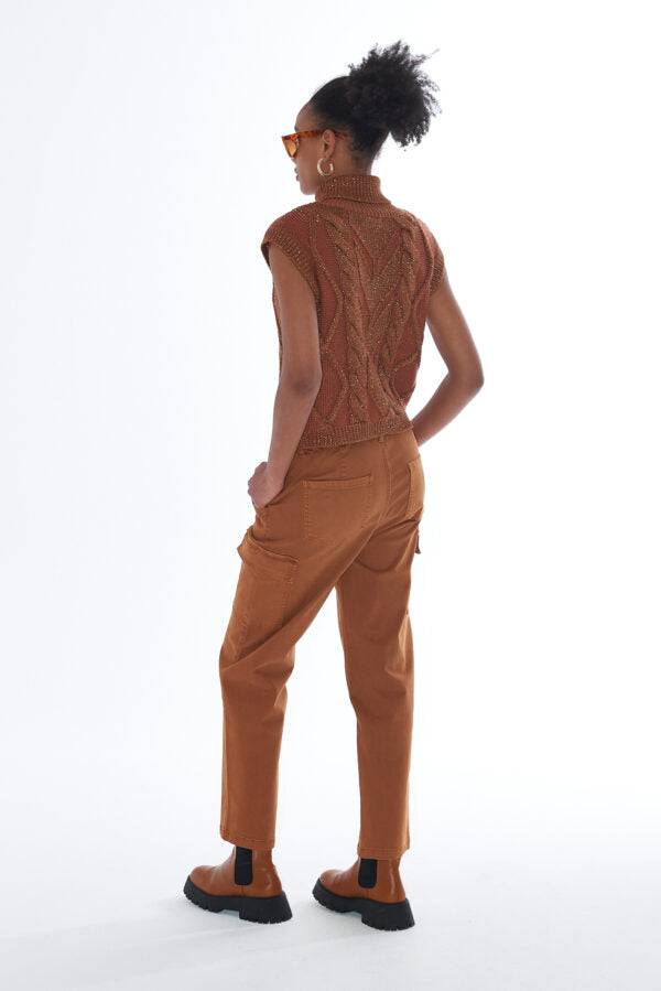 CAMISOLA YES ZEE SEM MANGAS C/LUREX - Carla Valente