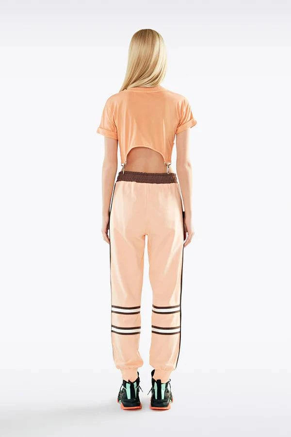 T-SHIRT VDR CROP C/FVLS - Carla Valente