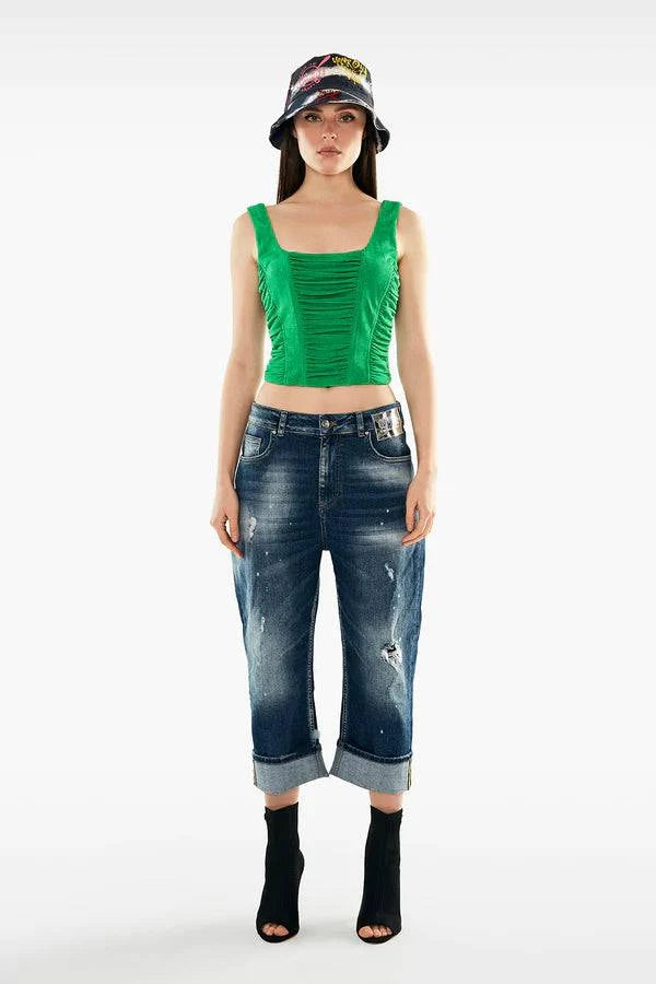 TOP VDR CORPETE C/PNCHS - Carla Valente