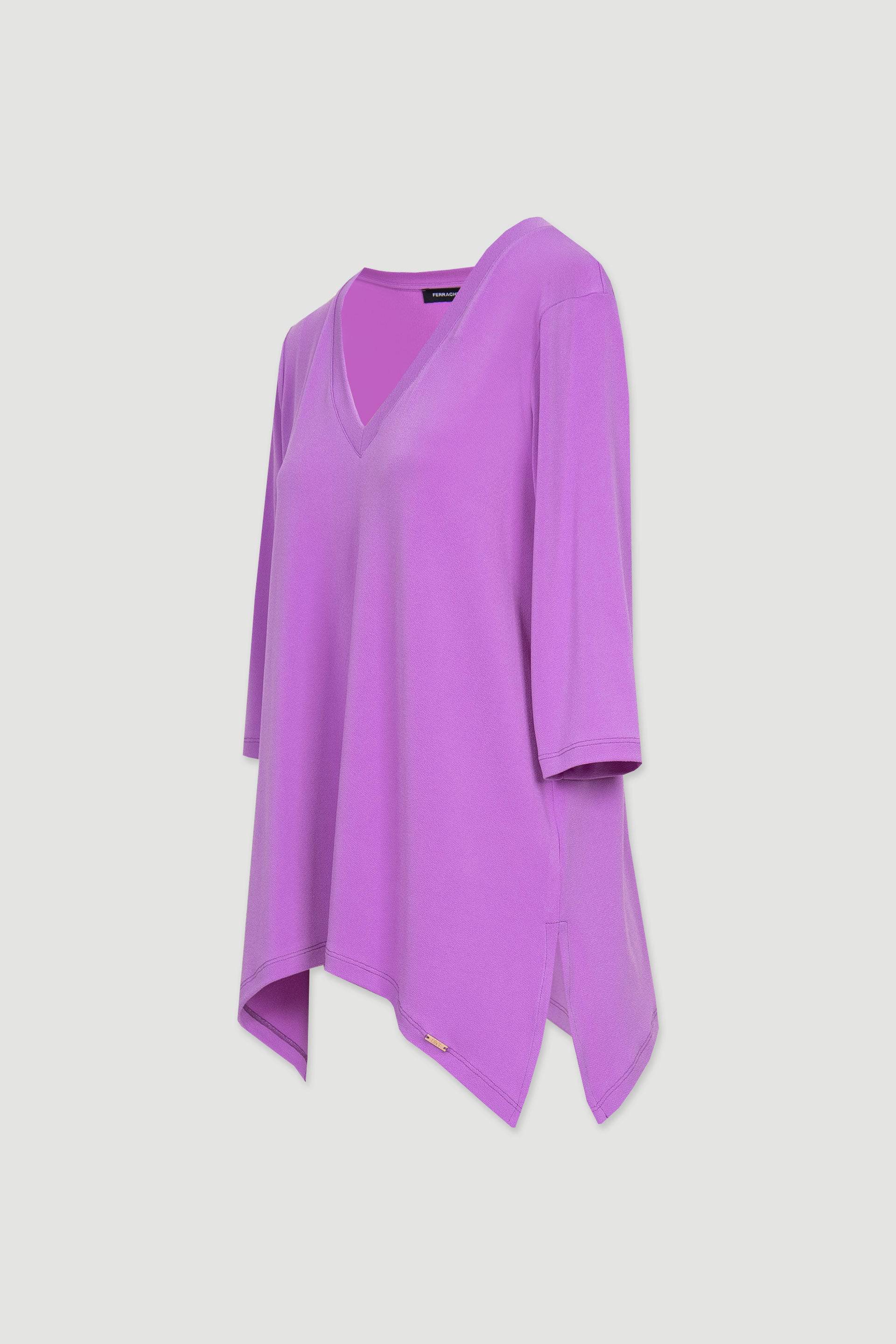 TÚNICA FERRACHE OVERSIZE ASSIMÉTRICA - Carla Valente