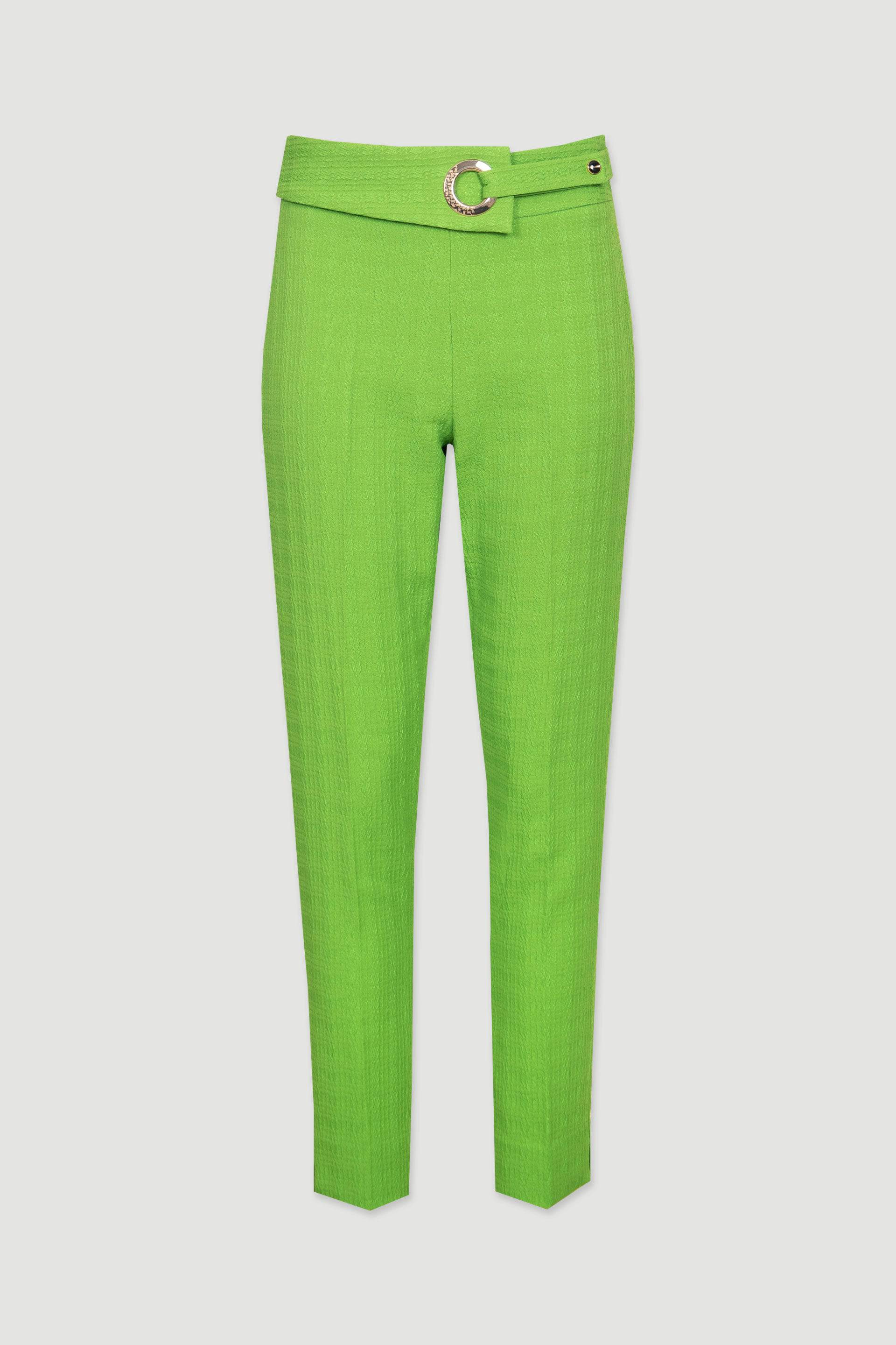 CALÇA FERRACHE TEXTURIZADA C/ARGOLA - Carla Valente