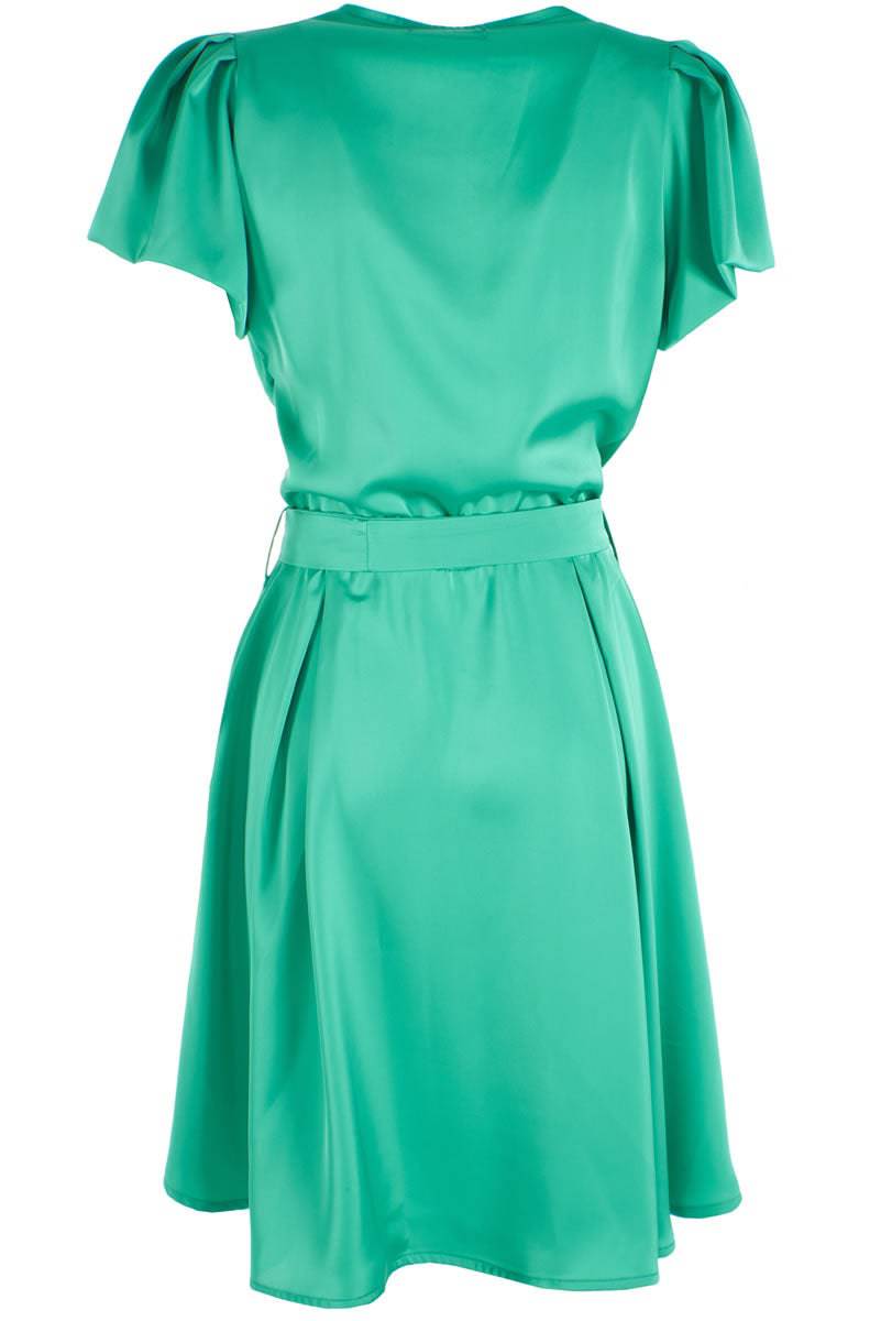 VESTIDO YES ZEE DEC CRUZADO, CINTO - Carla Valente