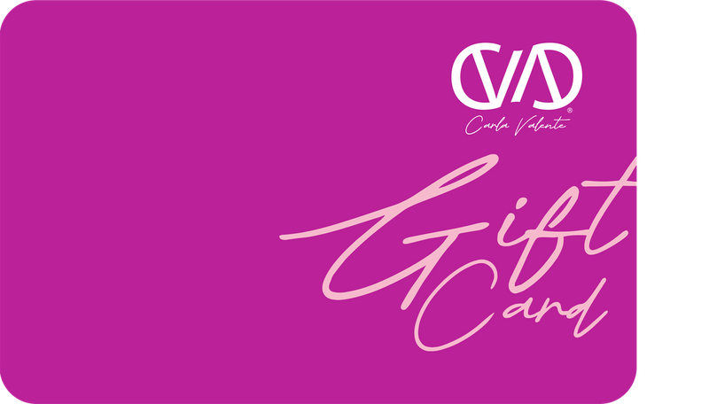Cartão de Oferta Carla Valente - Gift Card