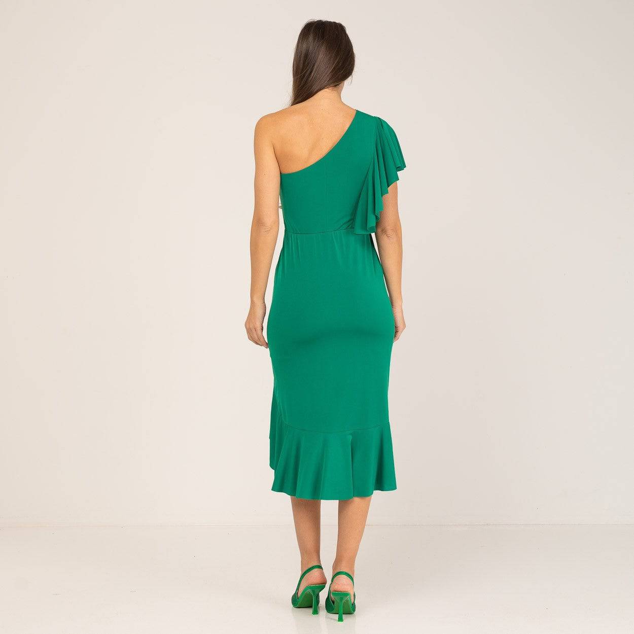 VESTIDO ALBNS ASSIMÉTRICO - Carla Valente