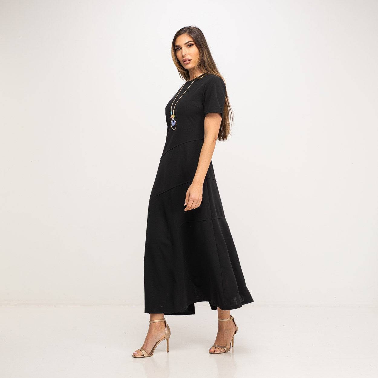 VESTIDO ALBNS COM COSTURAS SUSPENSAS - Carla Valente
