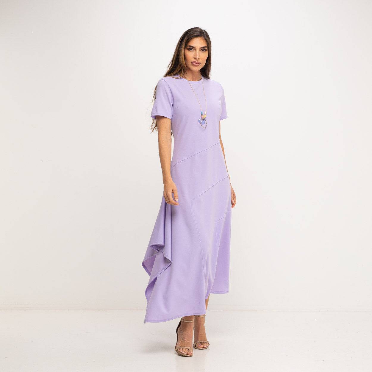 VESTIDO ALBNS COM COSTURAS SUSPENSAS - Carla Valente