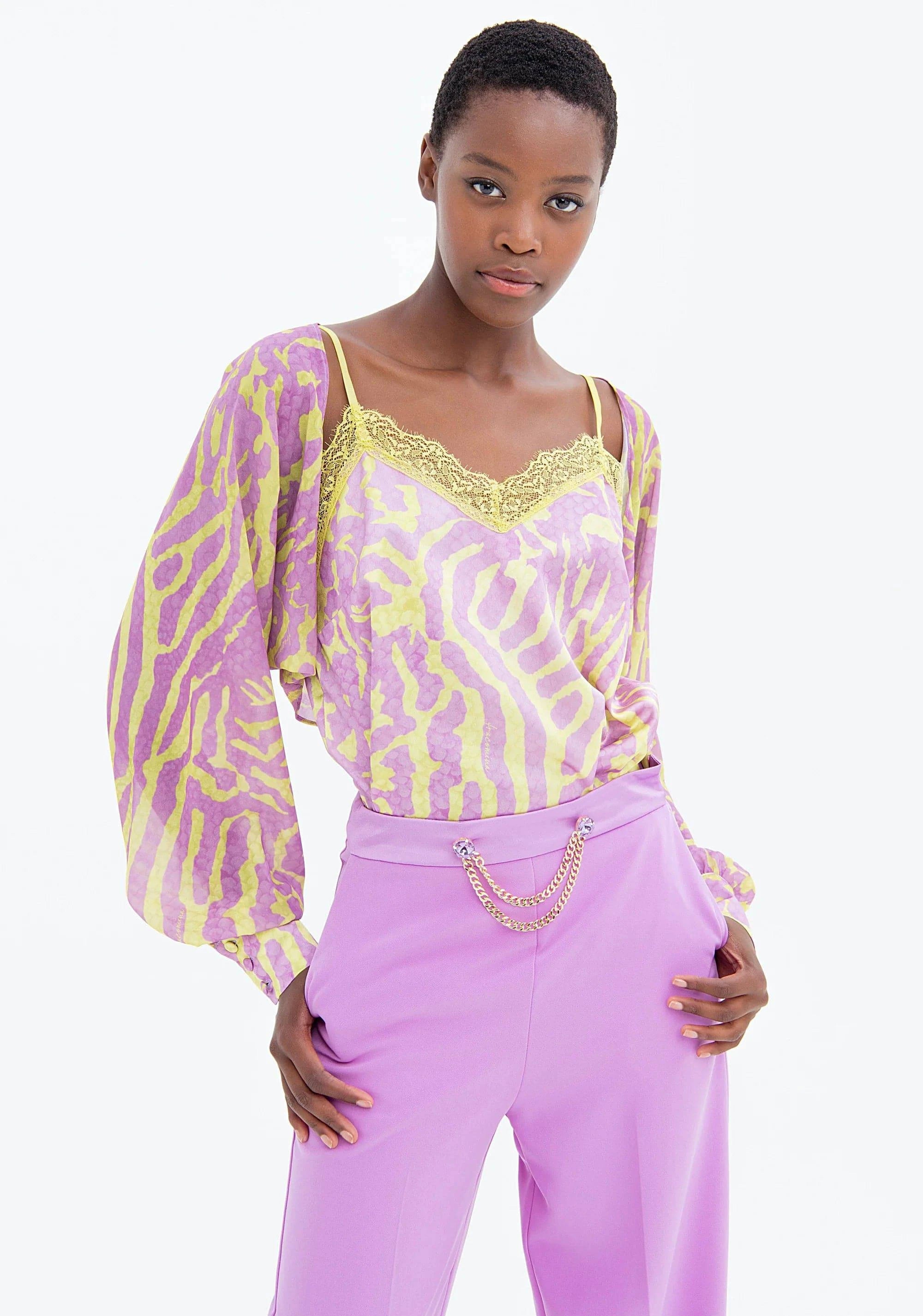 BOLERO FRACOMINA ESTAMPADO - Carla Valente