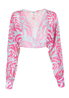 BOLERO FRACOMINA ESTAMPADO - Carla Valente