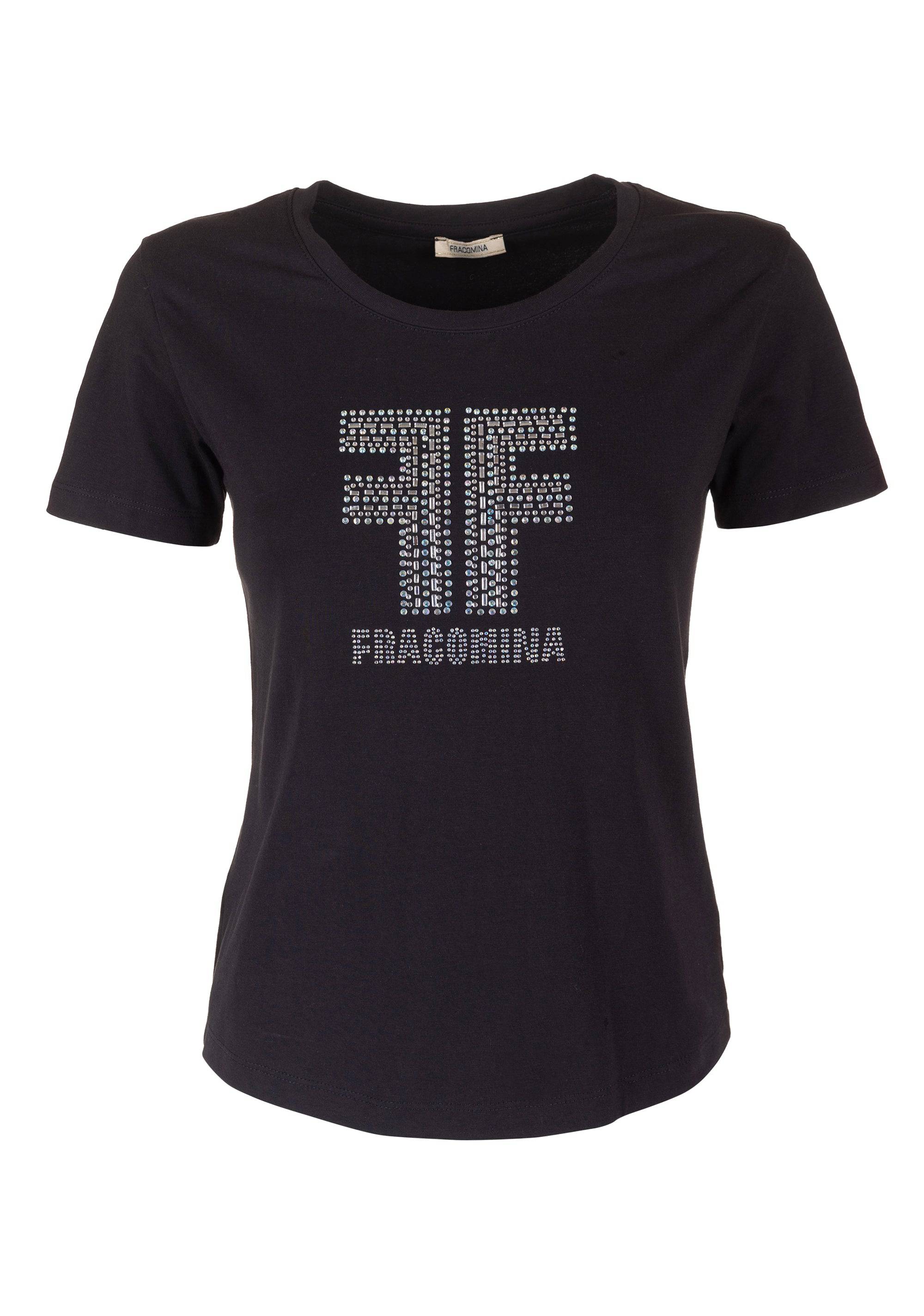 T-SHIRT FRACOMINA MNGRM STRASS - Carla Valente