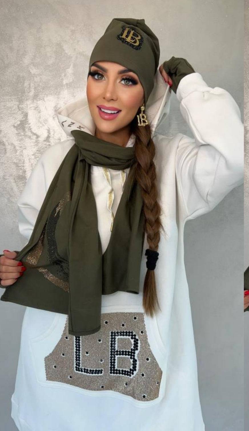 CONJUNTO LOLA BIANKA LUVAS/CACHECOL /GO - Carla Valente