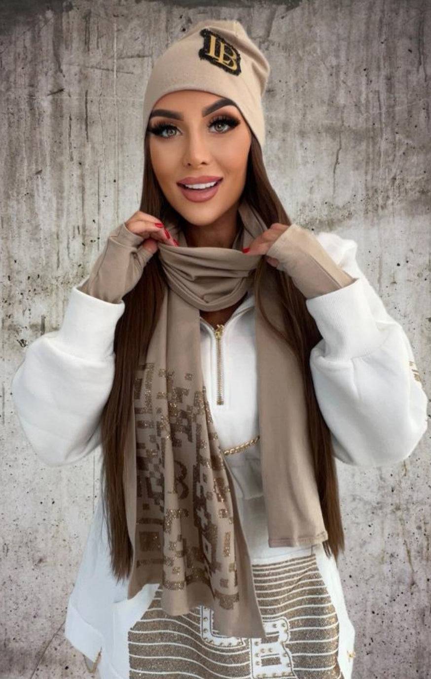 CONJUNTO LOLA BIANKA LUVAS/CACHECOL /GO - Carla Valente