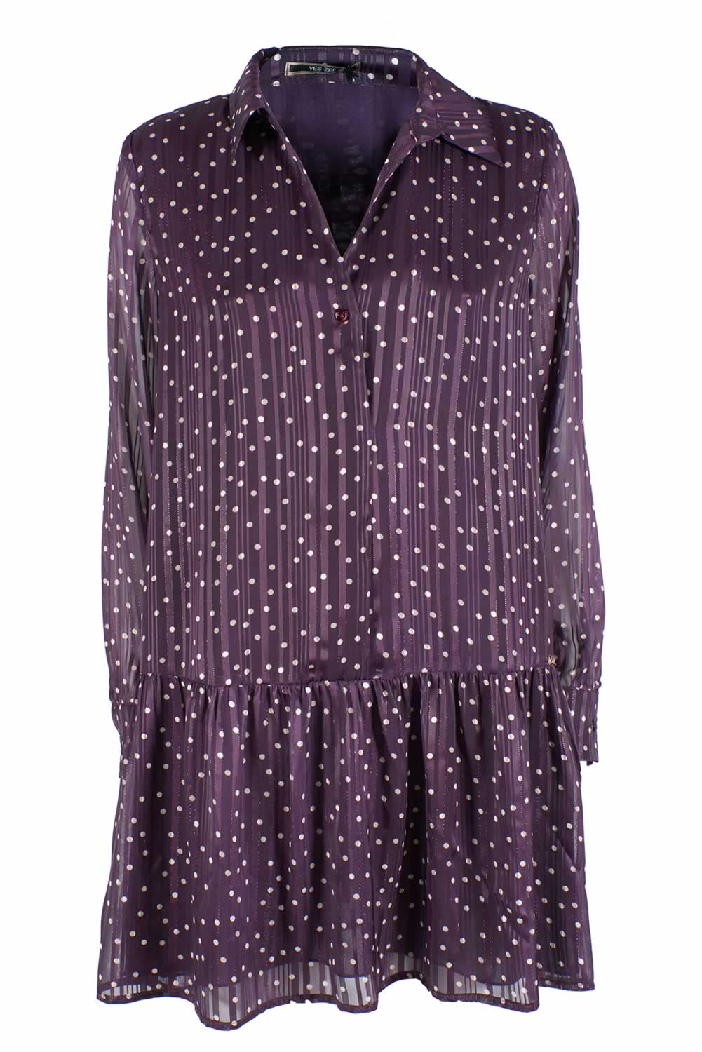 VESTIDO YES ZEE PINTAS C/FOLHO INFERIOR - Carla Valente