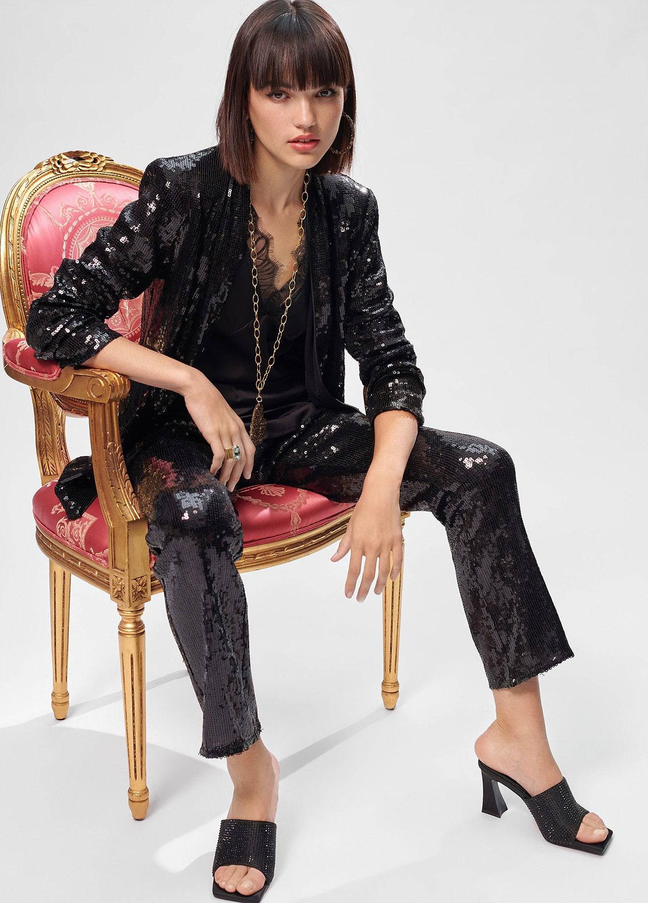 BLAZER LOLA CASDMNT LANTEJOULAS - Carla Valente