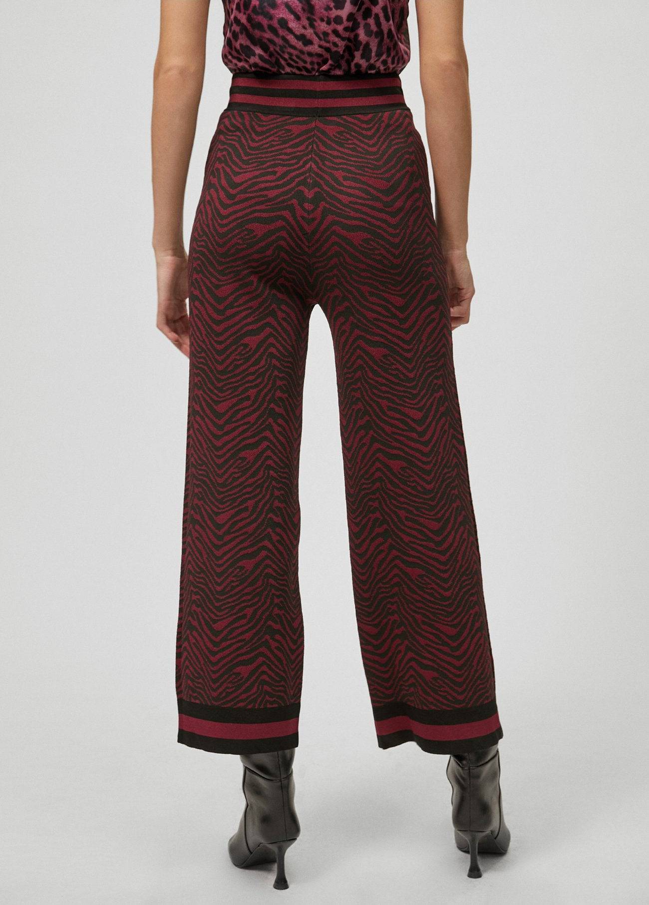 CALÇA MAITE ANML PRINT C/PUNHO - Carla Valente