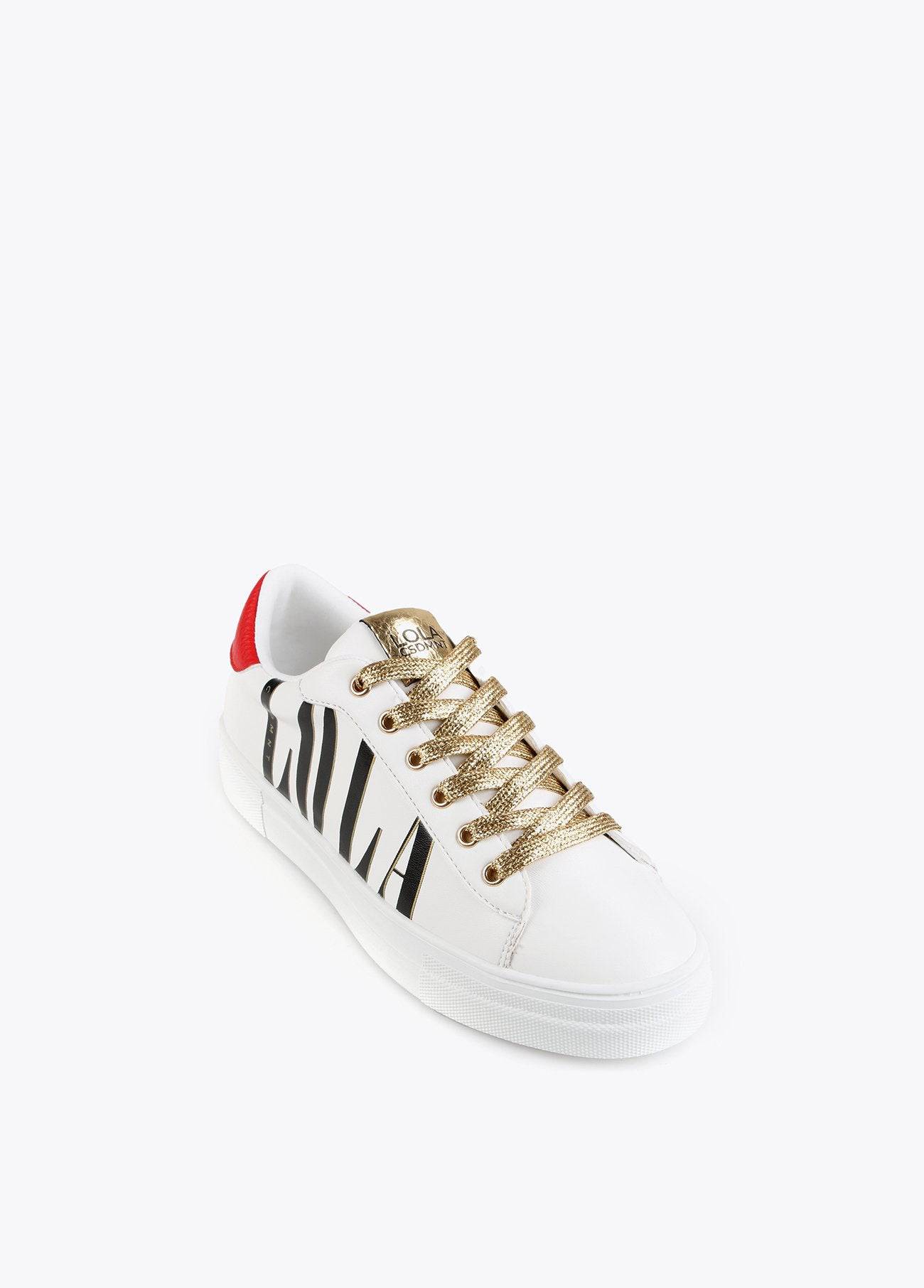 SNEAKER LOLA CASDMNT LOGO LATERAL C/DRD - Carla Valente